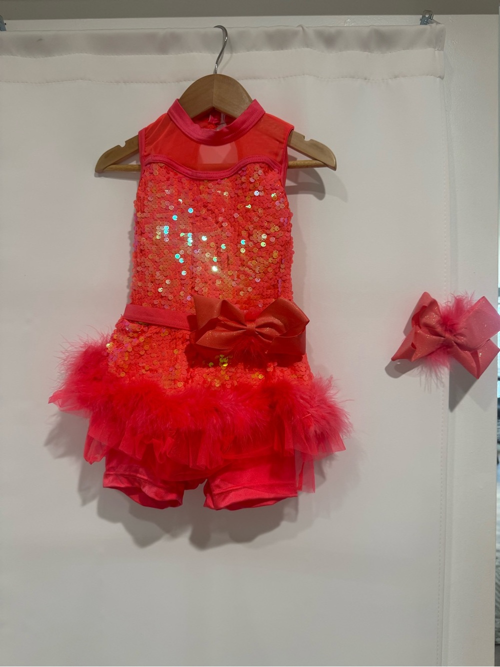 Weissman Bubble Pop Dance Costume with Bow Kids 5/6